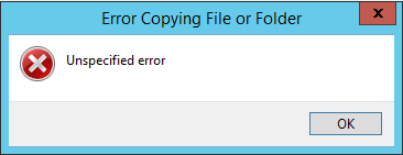 error copying pic